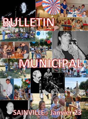 Bulletin Municipal - Ville de Sainville - Janvier 2023